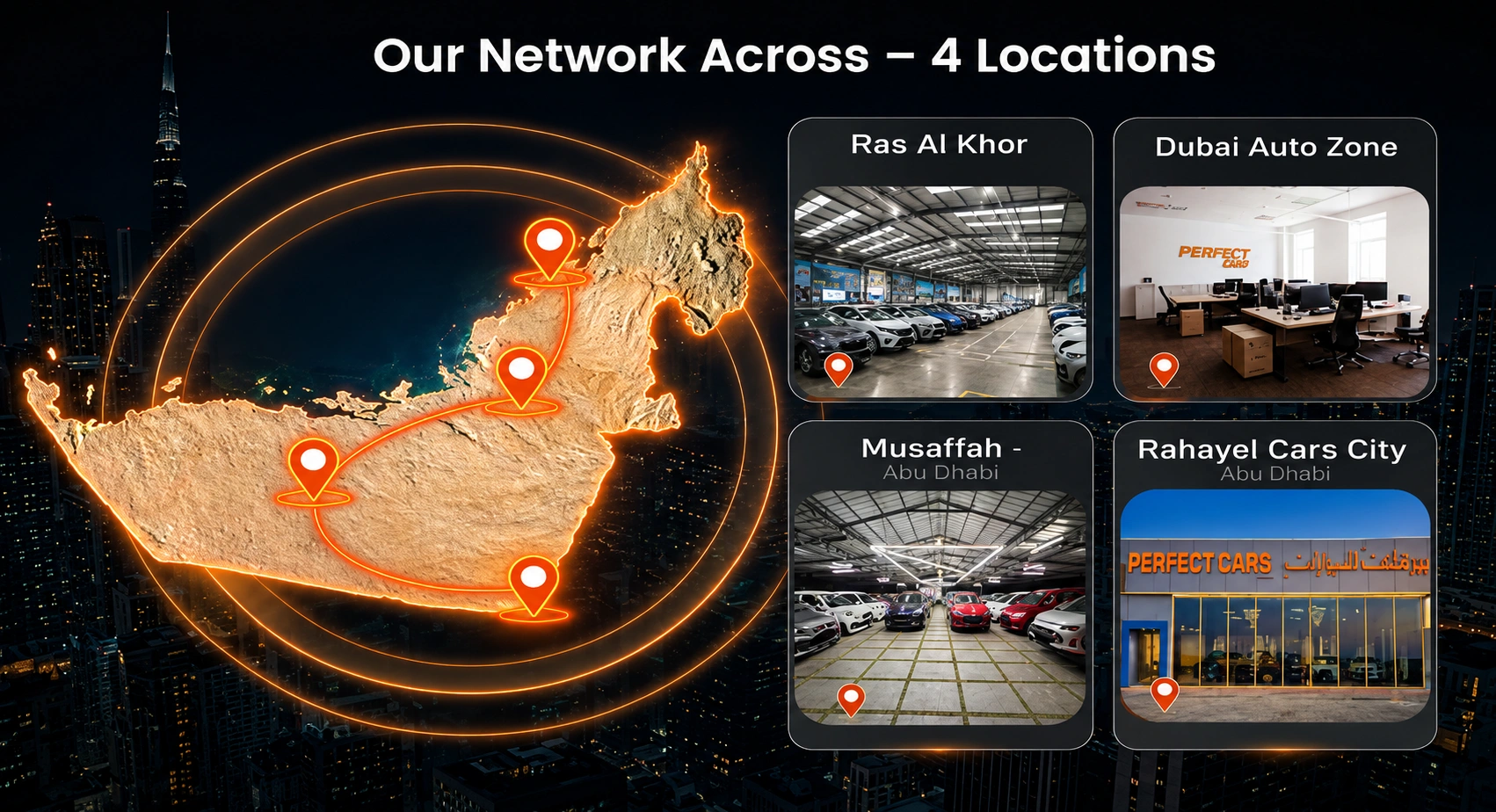 Our Network Locations Map